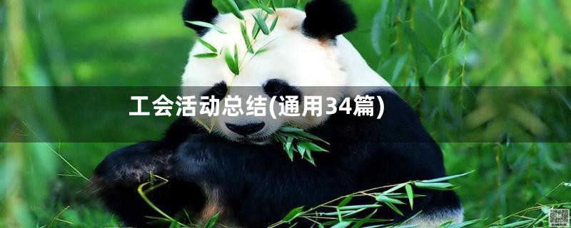 工会活动总结(通用34篇)