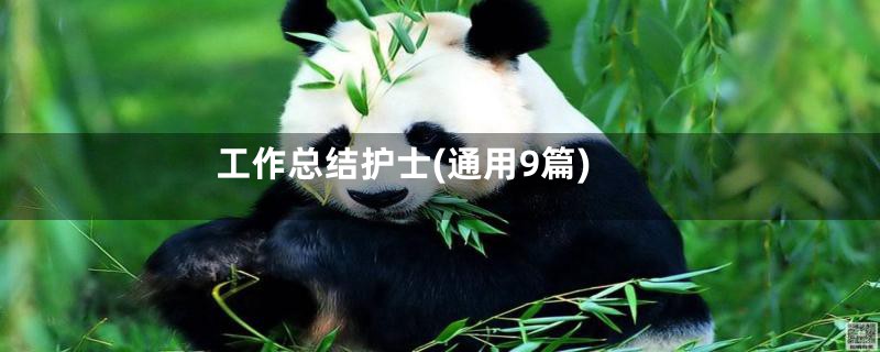 工作总结护士(通用9篇)
