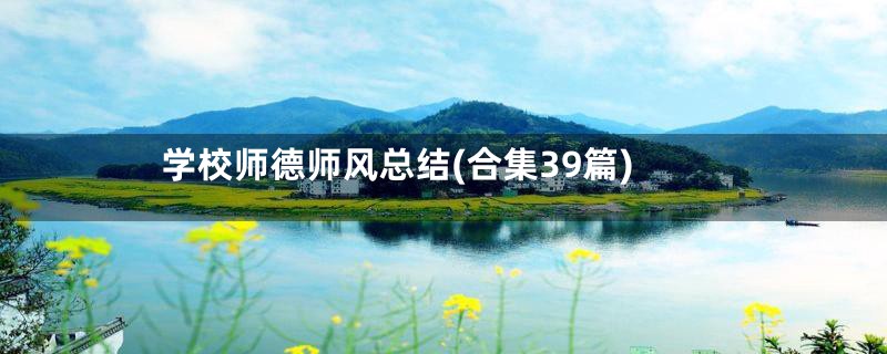 学校师德师风总结(合集39篇)
