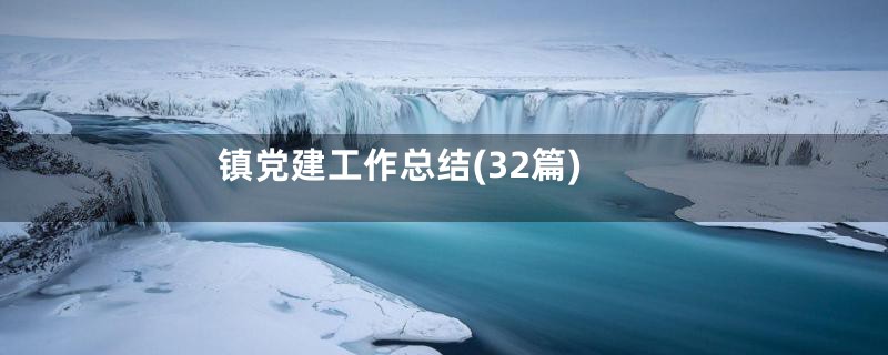 镇党建工作总结(32篇)