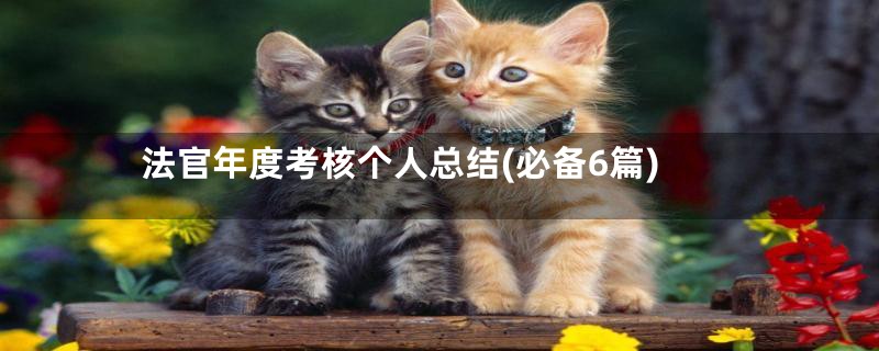 法官年度考核个人总结(必备6篇)