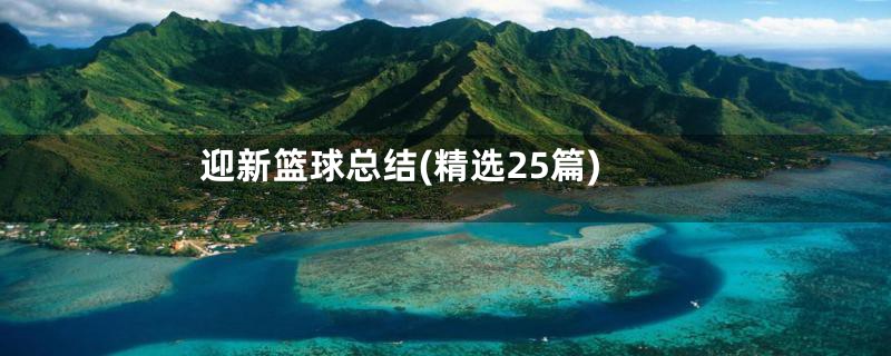 迎新篮球总结(精选25篇)