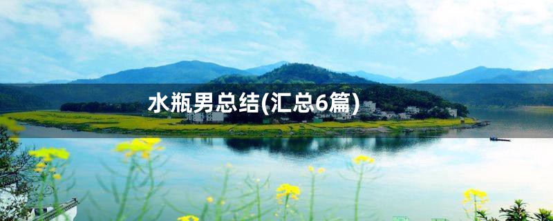 水瓶男总结(汇总6篇)
