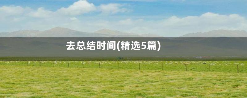 去总结时间(精选5篇)