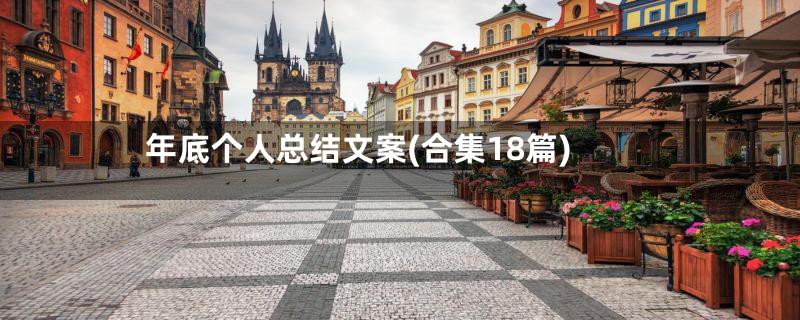 年底个人总结文案(合集18篇)