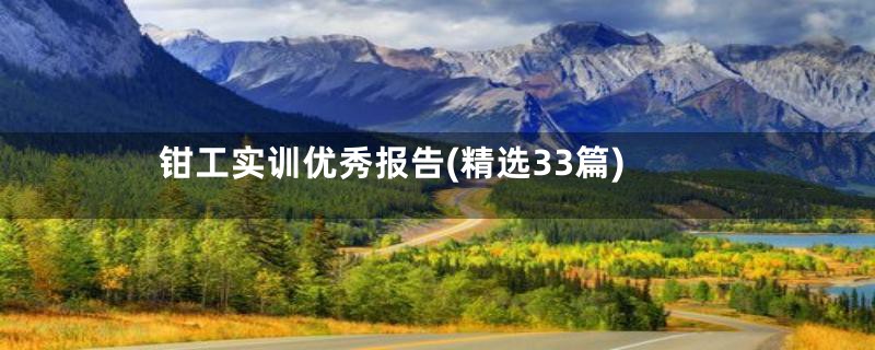 钳工实训优秀报告(精选33篇)