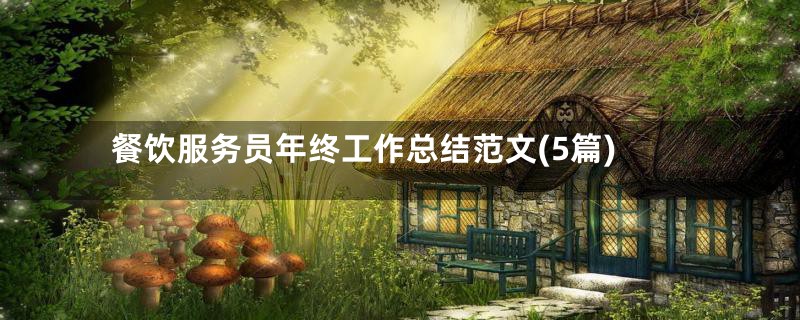 餐饮服务员年终工作总结范文(5篇)