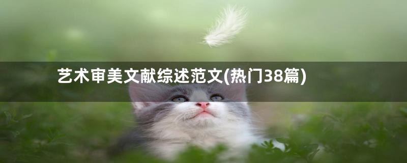 艺术审美文献综述范文(热门38篇)