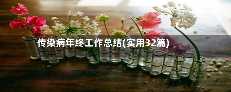 传染病年终工作总结(实用32篇)