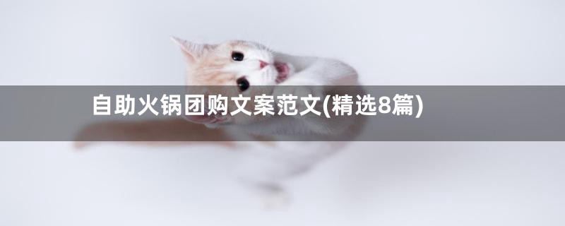 自助火锅团购文案范文(精选8篇)